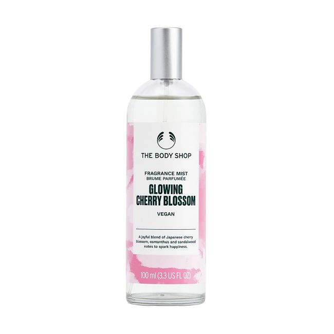 THE BODY SHOP GLOWING CHERRY BLOSSOM kūno dulksna, 100 ml