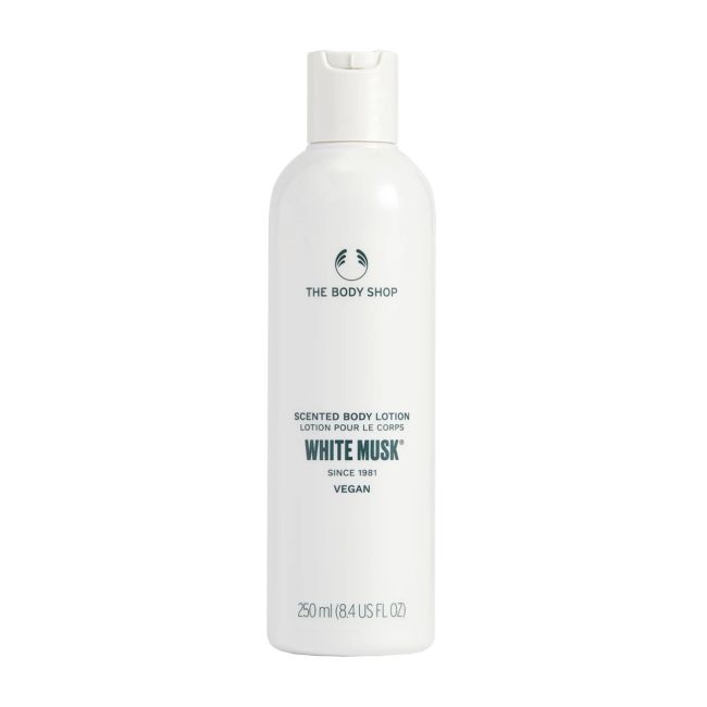 THE BODY SHOP WHITE MUSK kūno losjonas, 250 ml