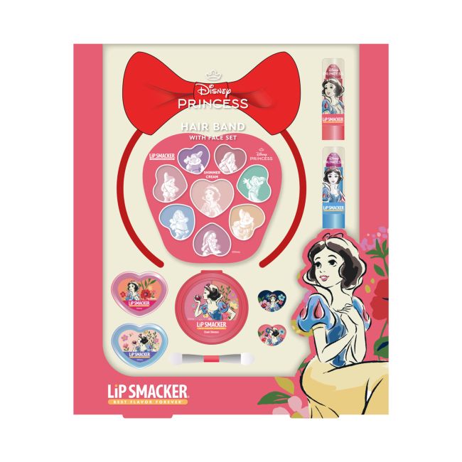LIP SMACKER PRINCESS HAIR BAND vaikų makiažo rinkinys