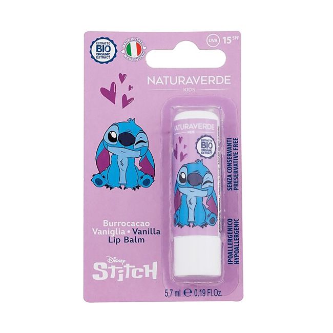 NATURAVERDE STITCH lūpų balzamas