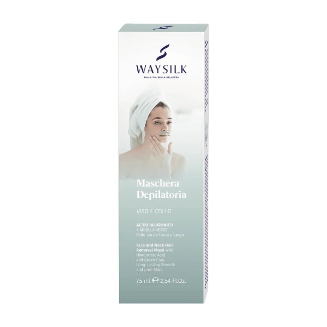 WAYSILK veido ir kaklo plaukų šalinimo kaukė, 75 ml