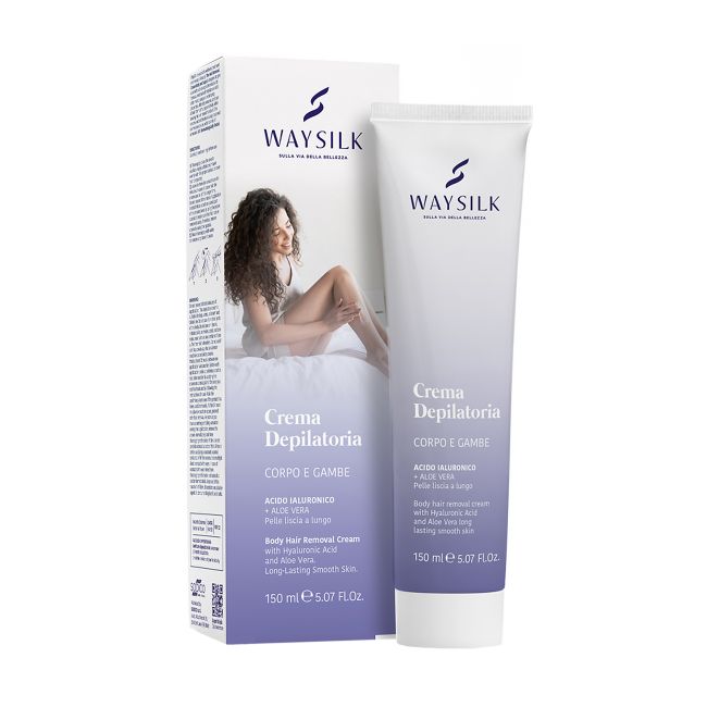 WAYSILK kūno depiliacinis kremas, 150 ml