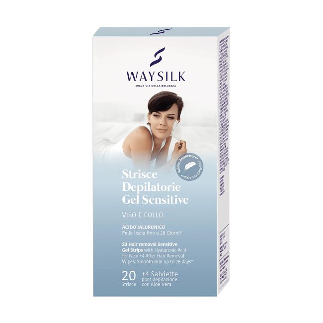 WAYSILK veido depiliacijos juostelės (20 vnt)