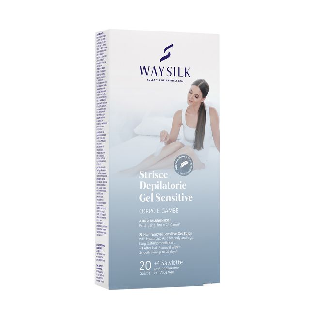 WAYSILK kūno depiliacijos juostelės (20 vnt.)