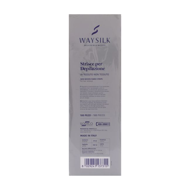 WAYSILK depiliacinės juostelės (100 vnt.)