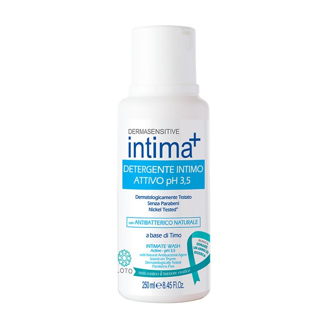 INTIMA+ pH 3.5 intymios higienos prausiklis, 250 ml