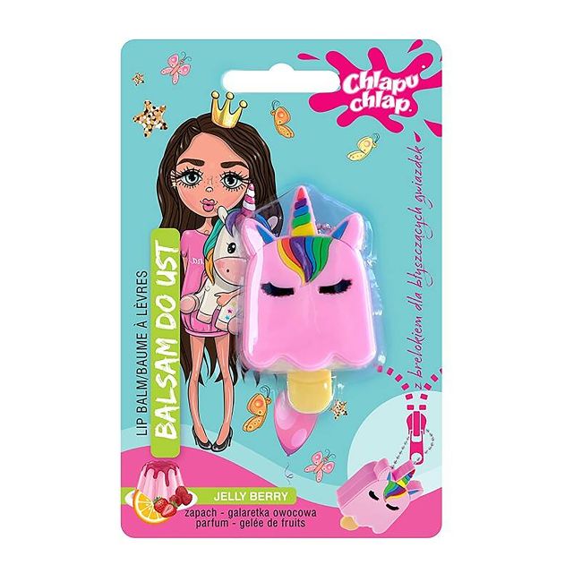 CHLAPU CHLAP JELLY BERRY vaikų lūpų balzamas, 1 g