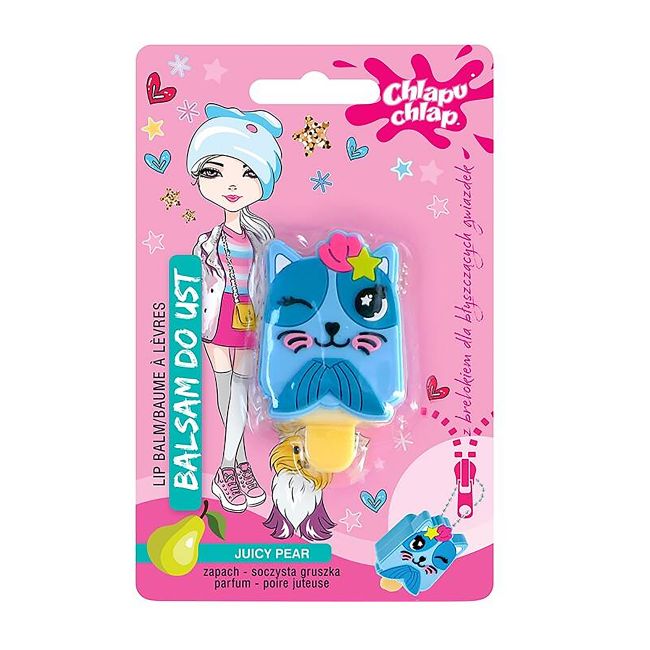 CHLAPU CHLAP JUICY PEAR vaikų lūpų balzamas, 1 g