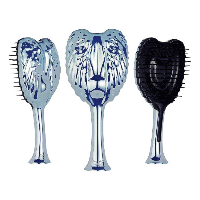 ANGEL PRO BLUE CHROME plaukų šepetys