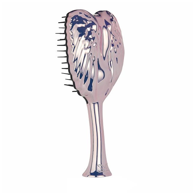 ANGEL PRO PINK CHROME plaukų šepetys
