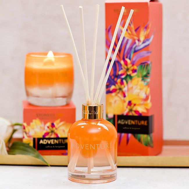 STONEGLOW ADVENTURE SAFFRON & BERGAMOT patalpų kvėpiklis, 150 ml