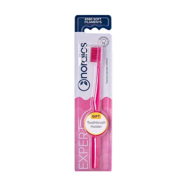 NORDICS EXPERT 6580 SOFT FILAMENTS dantų šepetėlis