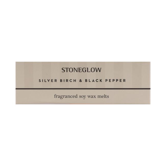 STONEGLOW SILVER BIRTCH & BLACK PEPPER sojos vaško tirpukai, 192 g