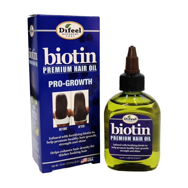 DIFEEL PREMIUM BIOTIN PRO GROWTH plaukų aliejus, 75 ml