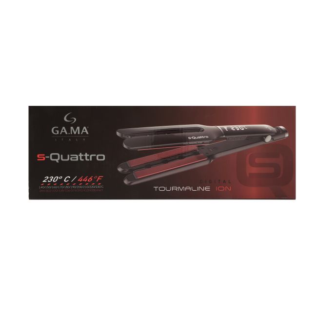 GA.MA 1-QUATTRO DIGITAL TOURMALINE ION plaukų tiesinimo žnyplės