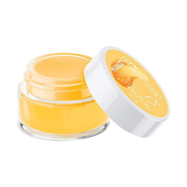 BIELENDA MANGO MANIA 2 IN 1 lūpų balzamas naktinė kaukė, 10 g