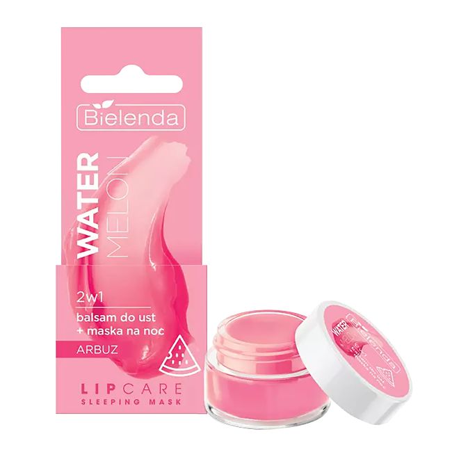 BIELENDA WATERMELON 2 IN 1 lūpų balzamas naktinė kaukė, 10 g