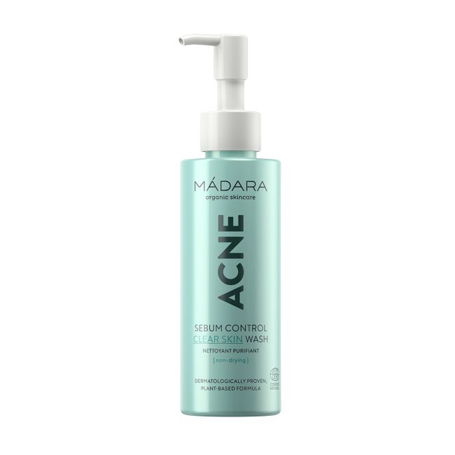 MADARA ACNE SEBUM CONTROL CLEAR SKIN veido prausiklis, 140 ml
