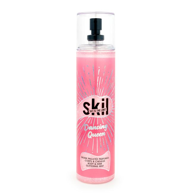 SKIL PARTY TIME  DANCING QUEEN kūno ir plaukų dulksna, 250 ml