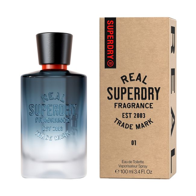 SUPERDRY REAL SUPERDRY tualetinis vyrų vanduo, 100 ml