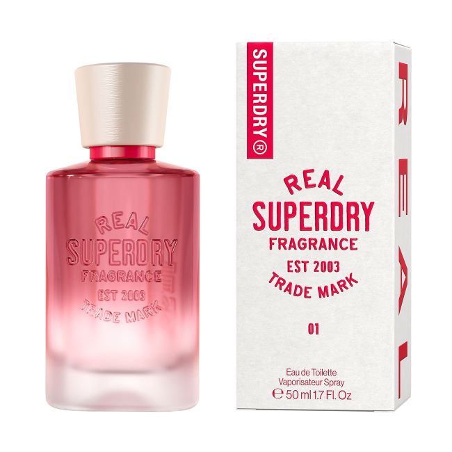 SUPERDRY REAL SUPERDRY tualetinis moterų vanduo, 50 ml