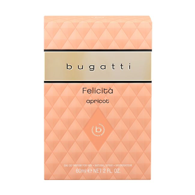 BUGATTI FELICITA APRICOT parfumuotas moterų vanduo, 60 ml