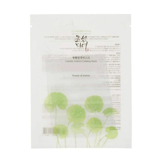 BEAUTY OF JOSEON CENTELLA ASIATICA CALMING veido kaukė, 25 ml
