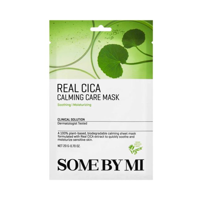SOME BY MI REAL CICA CALMING CARE veido kaukė, 20 g