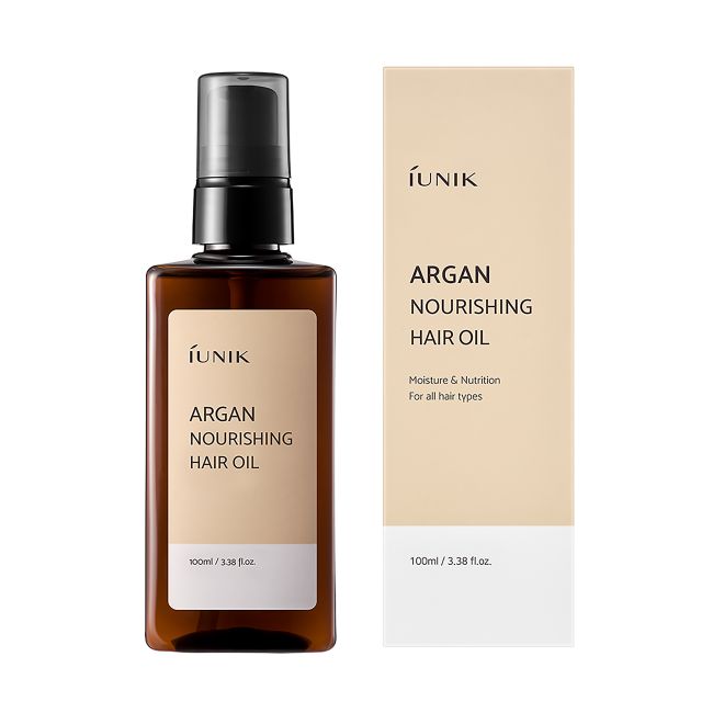 IUNIK ARGAN NOURISHING plaukų aliejus, 100 ml