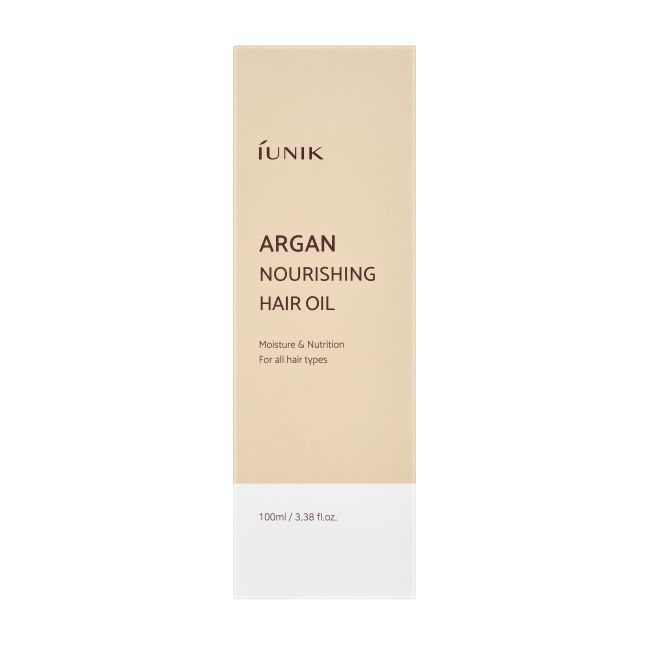 IUNIK ARGAN NOURISHING plaukų aliejus, 100 ml