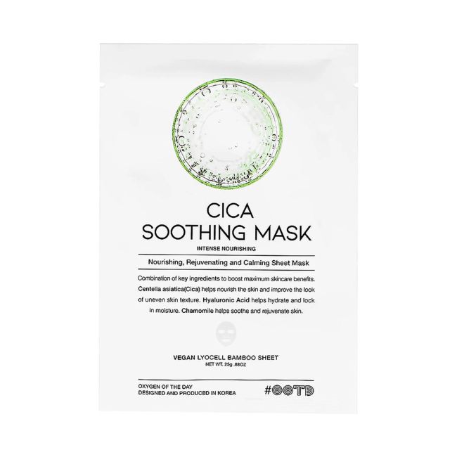 OOTD CICA SOOTHING veido kaukė, 25 g