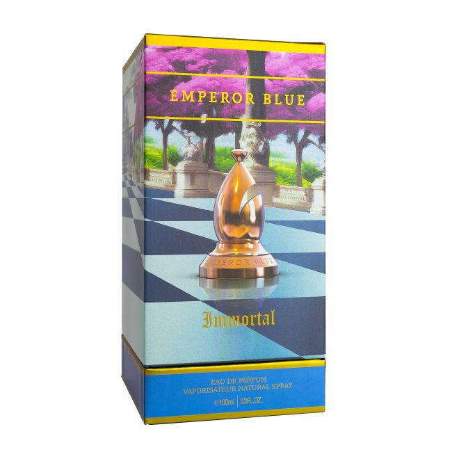 EMPEROR BLUE IMMORTAL parfumuotas vyrų vanduo, 100 ml