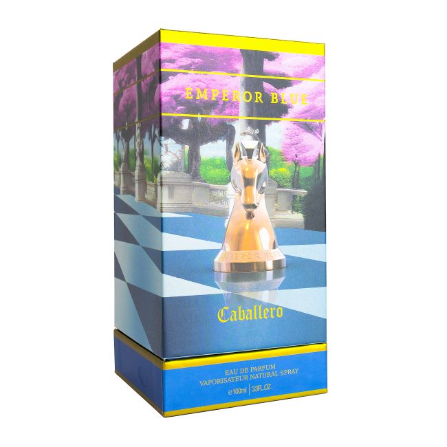 EMPEROR BLUE CABALLERO parfumuotas vyrų vanduo, 100 ml