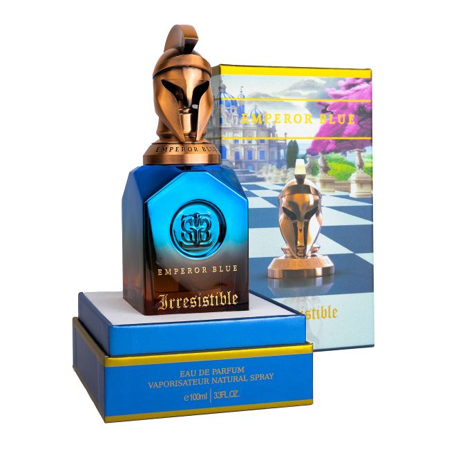 EMPEROR BLUE IRRESISTIBLE parfumuotas vyrų vanduo, 100 ml