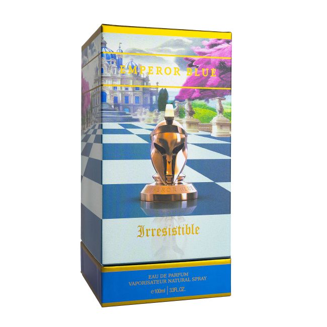 EMPEROR BLUE IRRESISTIBLE parfumuotas vyrų vanduo, 100 ml