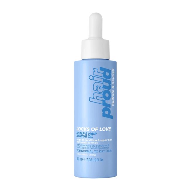 HAIR PROUD LOCKS OF LOVE RESCUE galvos odos ir plaukų aliejus, 100 ml
