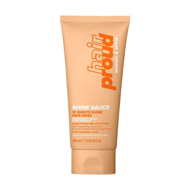 HAIR PROUD SHINE SAUCE 10 MINUTE SHINE plaukų kaukė, 200 ml