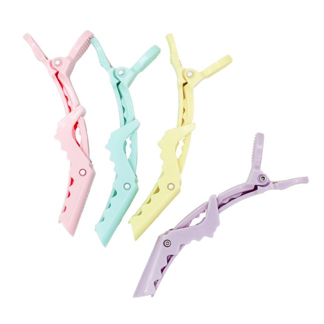 CALA PASTEL TON CROC plaukų segtukai (4 vnt.)