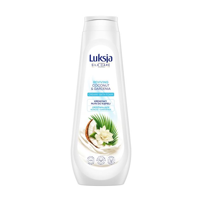 LUKSJA REVIVING COCONUT & GARDENIA vonios putos, 900 ml