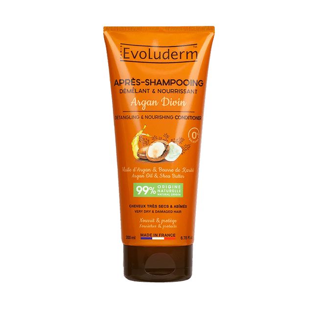 EVOLUDERM ARGAN DIVIN plaukų kondicionierius, 200 ml