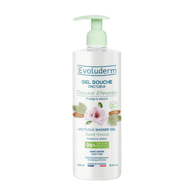 EVOLUDERM DOUCEUR D'AMANDE dušo želė, 500 ml
