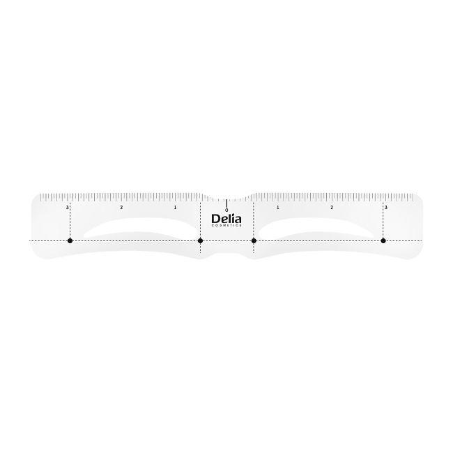 DELIA EYEBROW STENCILS antakių formavimo šablonai (10 vnt.)
