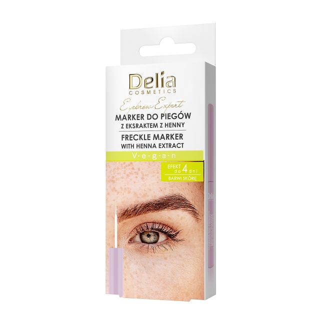 DELIA EYEBROW EXPERT strazdanų žymeklis, 4 ml