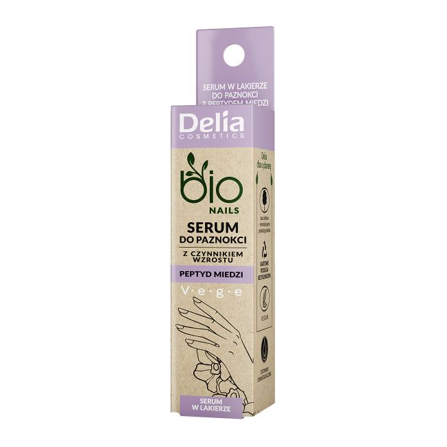 DELIA BIO NAILS PEPTYD MIEDZI nagų serumas, 11 ml
