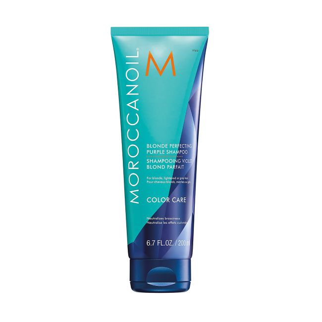 MOROCCANOIL BLONDE PERFECTING PURPLE plaukų šampūnas, 200 ml