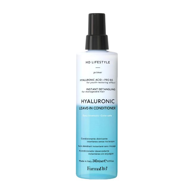 HD LIFESTYLE HYALURONIC LEAVE-IN nenuplaunamas plaukų kondicionierius, 240 ml