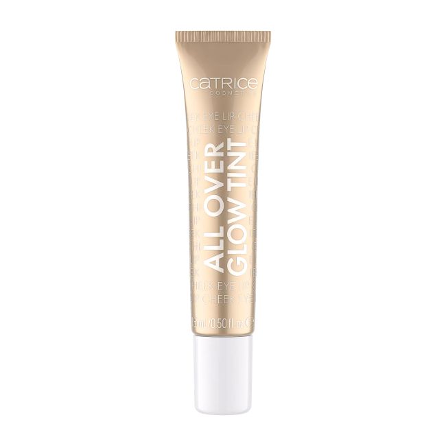 CATRICE ALL OVER GLOW TINT skruostų, akių ir lūpų švytėjimo suteikianti priemonė, 15 ml
