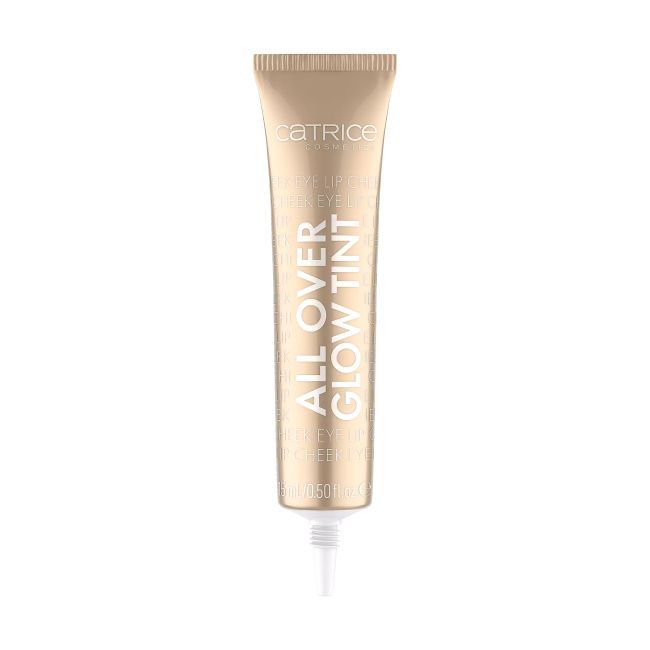 CATRICE ALL OVER GLOW TINT skruostų, akių ir lūpų švytėjimo suteikianti priemonė, 15 ml
