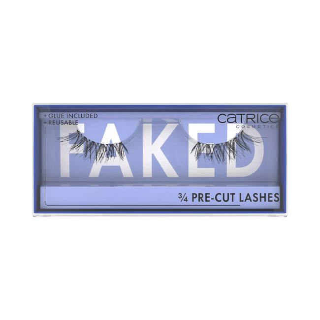 CATRICE FAKED 3/4 PRE-CUT dirbtinės priklijuojamos blakstienos