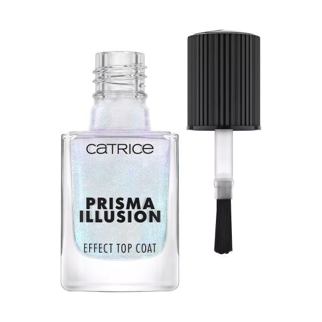 CATRICE PRISMA ILLUSION EFFECT TOP COAT viršutinis nagų lako sluoksnis, 10,5 ml